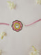 Pink Beaded Handmade Rakhi