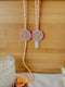Color Wheel & Lumba Set Handmade Rakhi