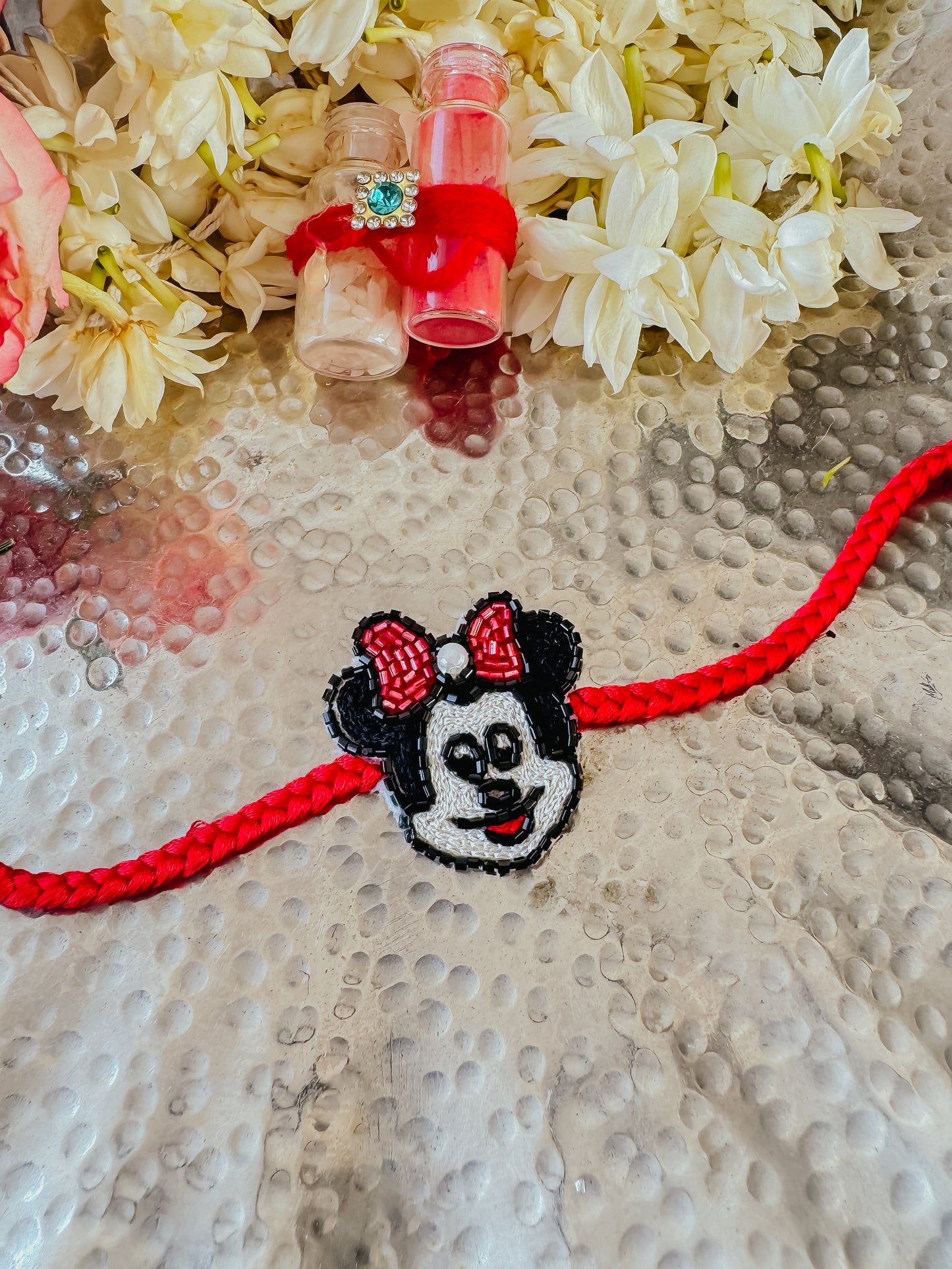 Minnie Mouse Handmade Rakhi