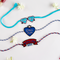 Set of 3- Cool knot Bro & Mom Handmade Rakhi