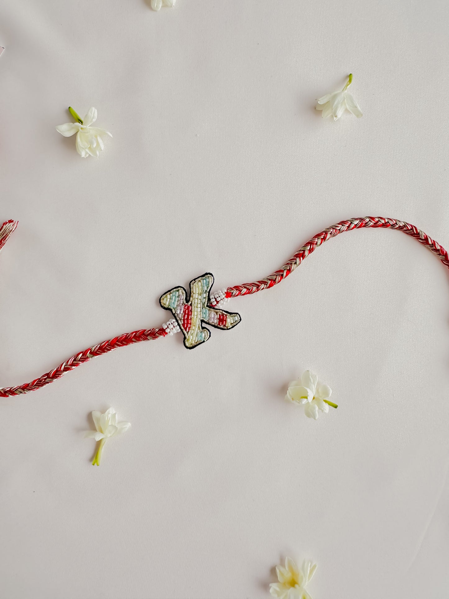 Custom initial Handmade Rakhi